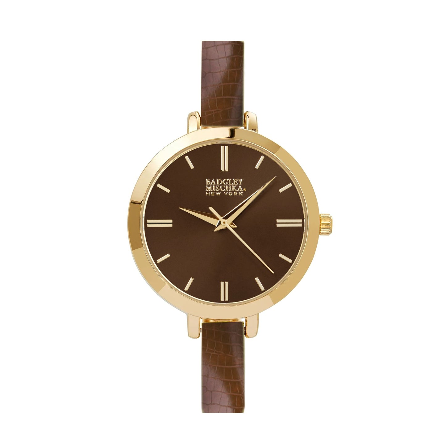 BMNY Elle Croc Strap ladies Watch - 8/26