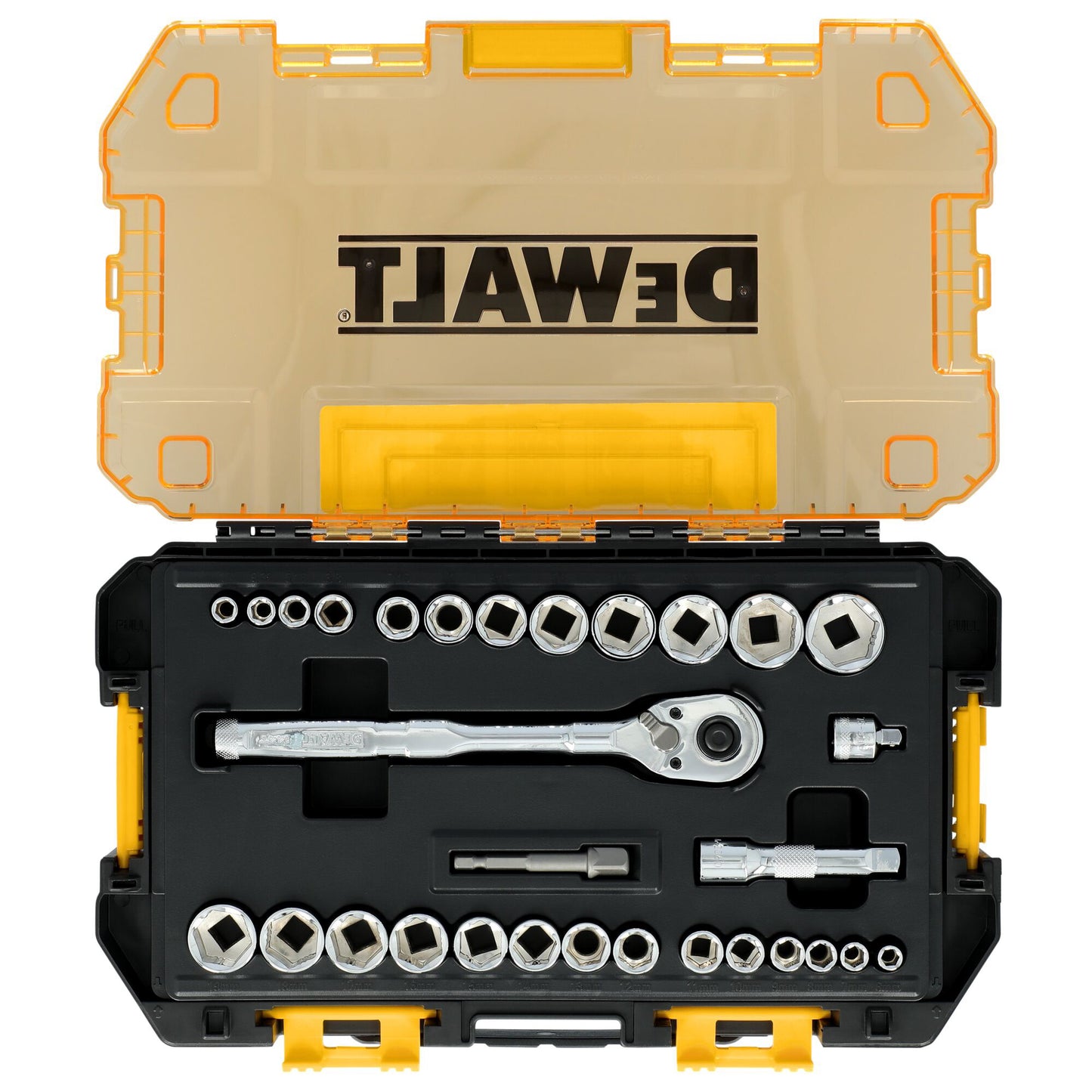TOUGHSERIES 30PC TOUGH BOX 3/8" DRIVE 
MECHANICS TOOL SET - 8/18 & 8/20