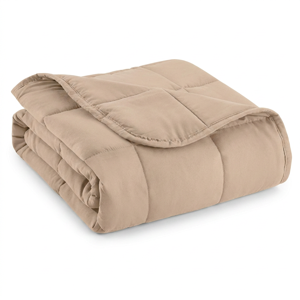 BMNY 12lb Mink to Microfiber Weighted Blanket