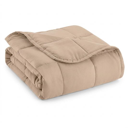 BMNY 12lb Mink to Microfiber Weighted Blanket